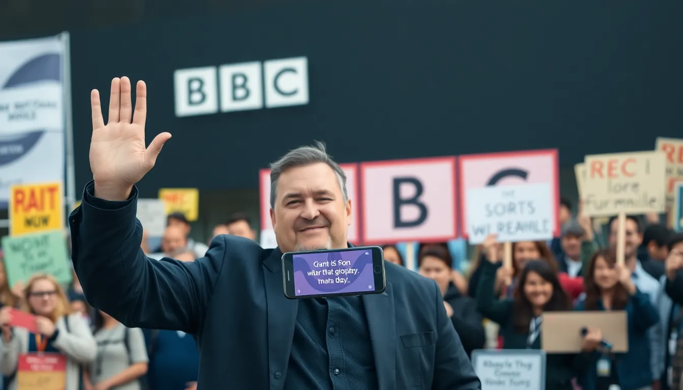 Fans react with disappointment as they learn about Giant's exit from the popular BBC show