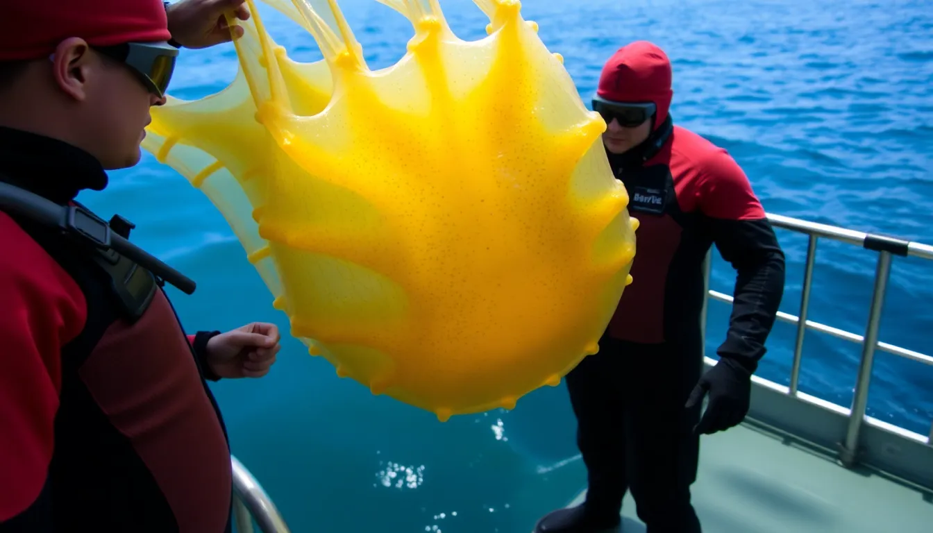 The Golden Blob's presence in various oceanic regions sparks discussions about climate change and the health of marine environments among researchers and stakeholders