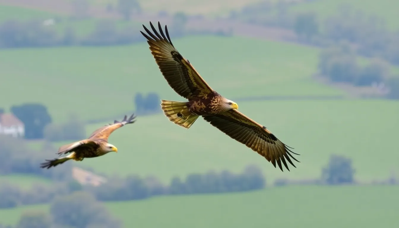 Ornithologists and conservationists collaborate to develop strategies for protecting the habitats of Golden eagles, showcasing a united approach to wildlife conservation
