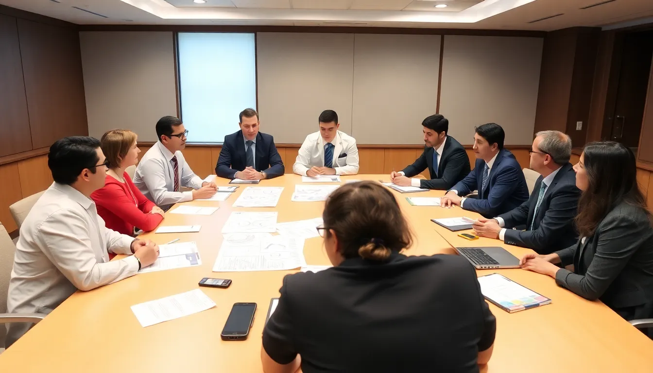 A policymaker reviews social science findings, contemplating how to integrate insights into effective governance and public policy development