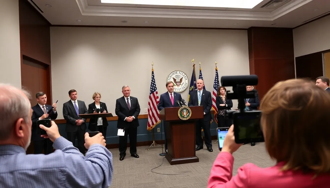 Community leaders and public health experts expressing their support for the restoration of the Vaccine Advisory Committee at a recent conference