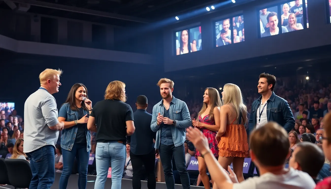 Enthusiastic viewers tune in to the live stream, showcasing the growing popularity of reality television in the digital age