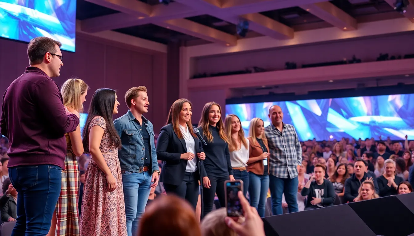 Behindthescenes moments reveal the preparation and energy that go into producing a live event centered around reality TV culture