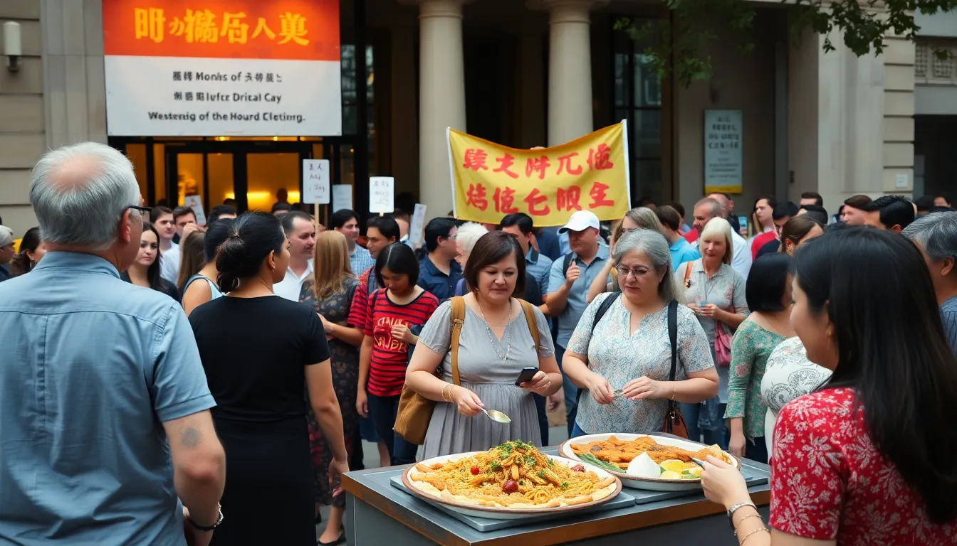 A group of Australians reflecting on the humorous encounter that has become a cherished memory, illustrating the lighter side of life in the nation