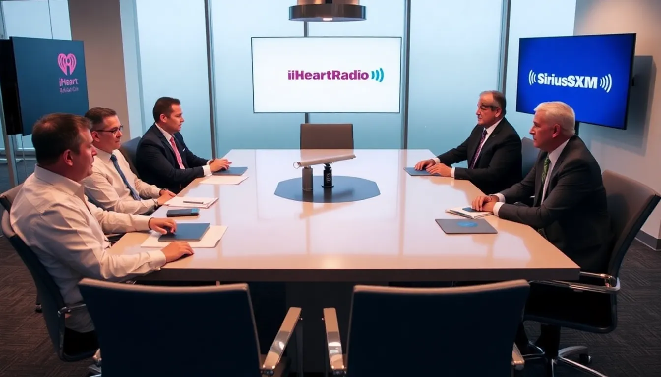 Consumers explore various audio platforms, reflecting the changing landscape of media consumption and the impact of potential mergers on service offerings