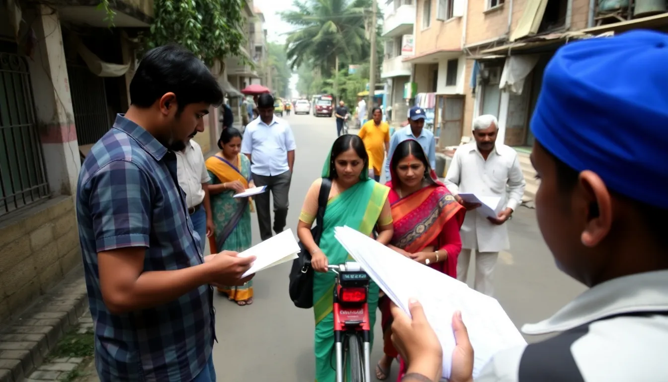 Local communities participating actively in the census, showcasing their unique cultural identities and needs