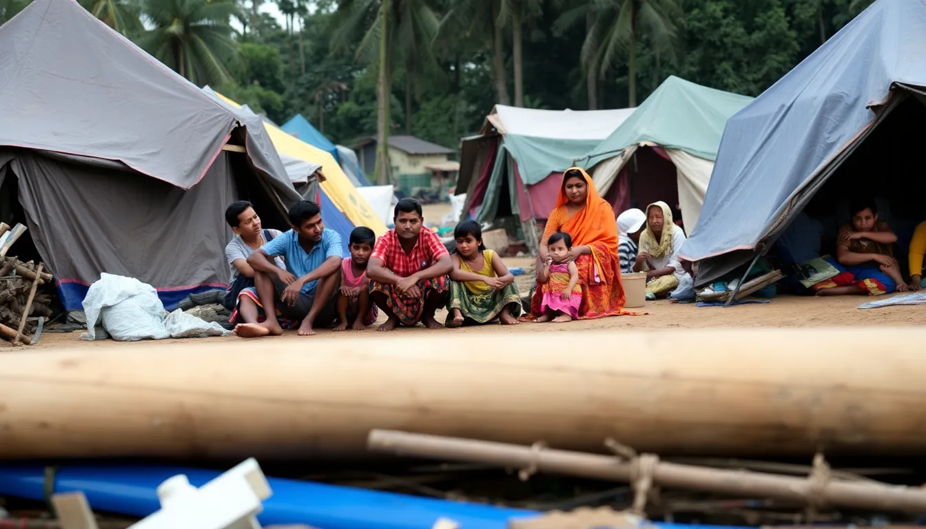 Humanitarian aid organizations are working tirelessly to deliver essential resources to communities devastated by the floods