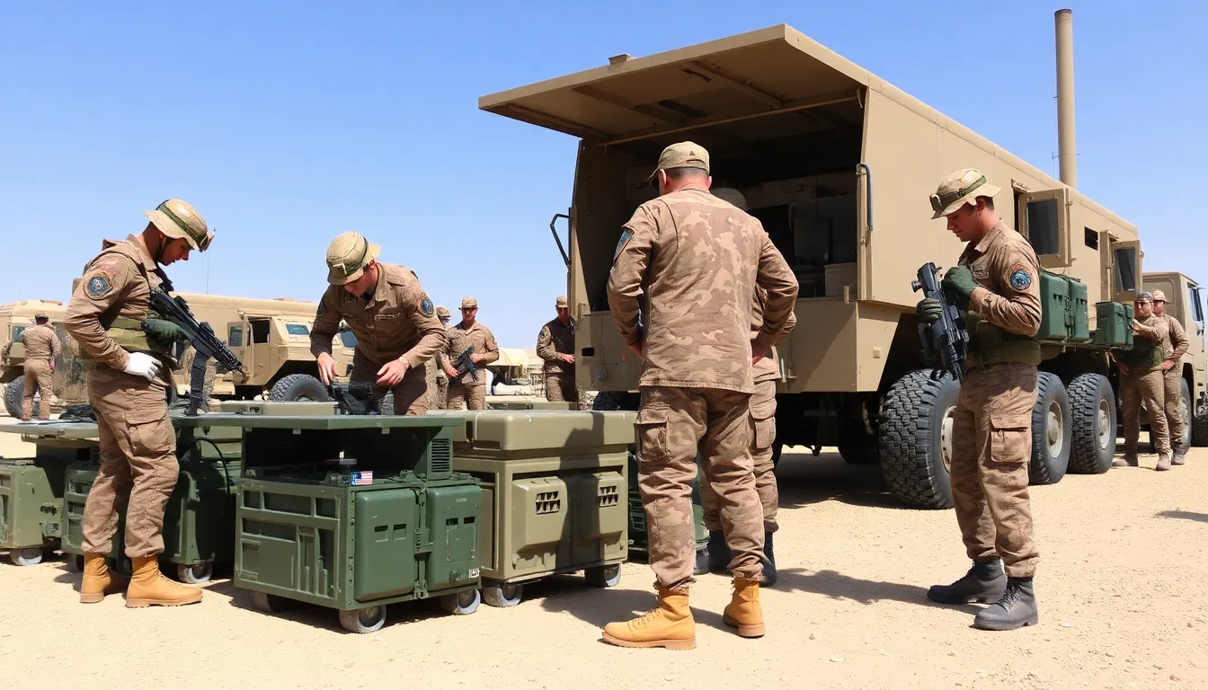 Increased U.S. military presence in the Middle East as additional troops are deployed to deter further attacks