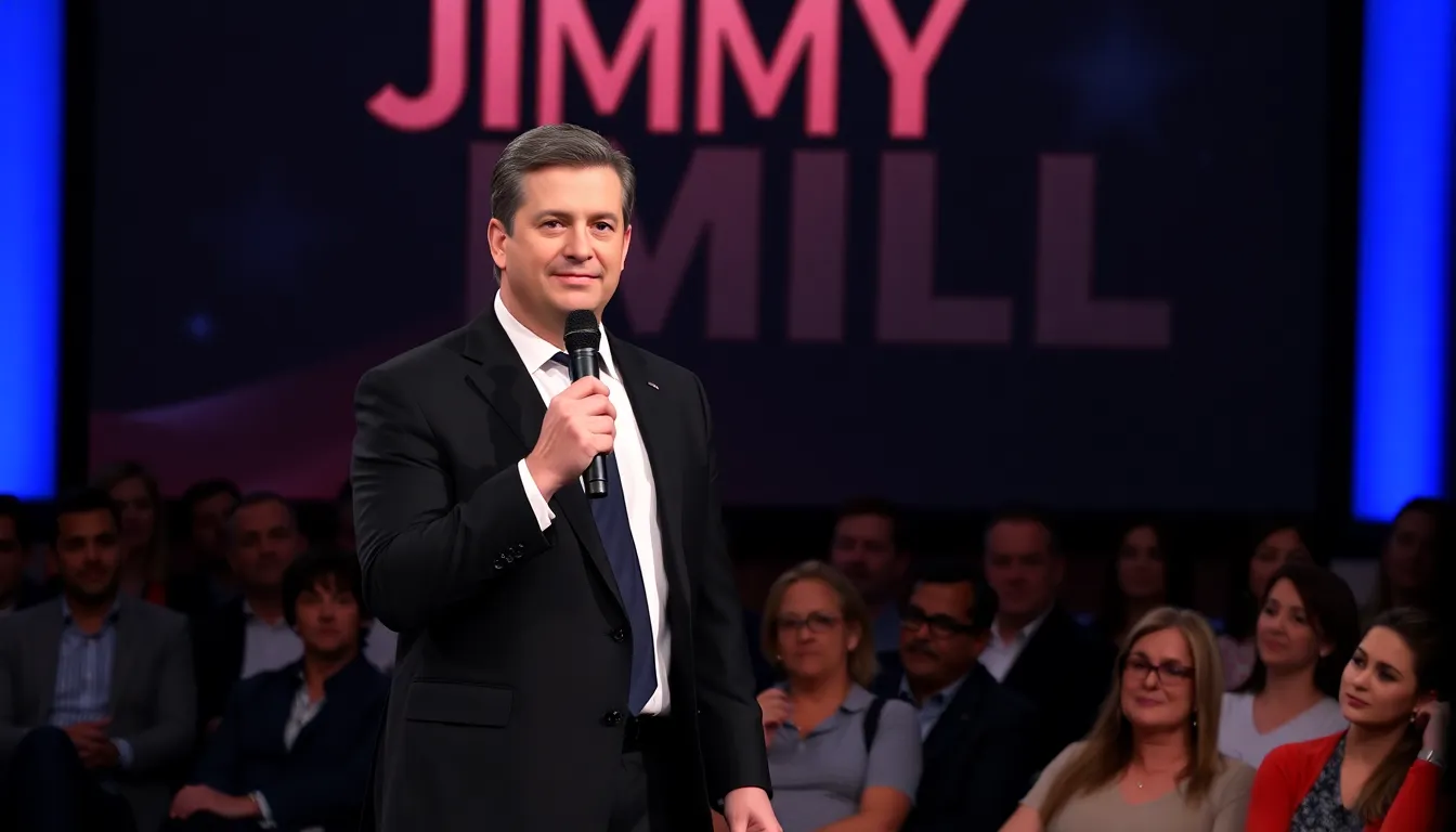 A social media feed filled with reactions and comments, illustrating the rapid spread of opinions following Kimmel's controversial joke and the ensuing debates