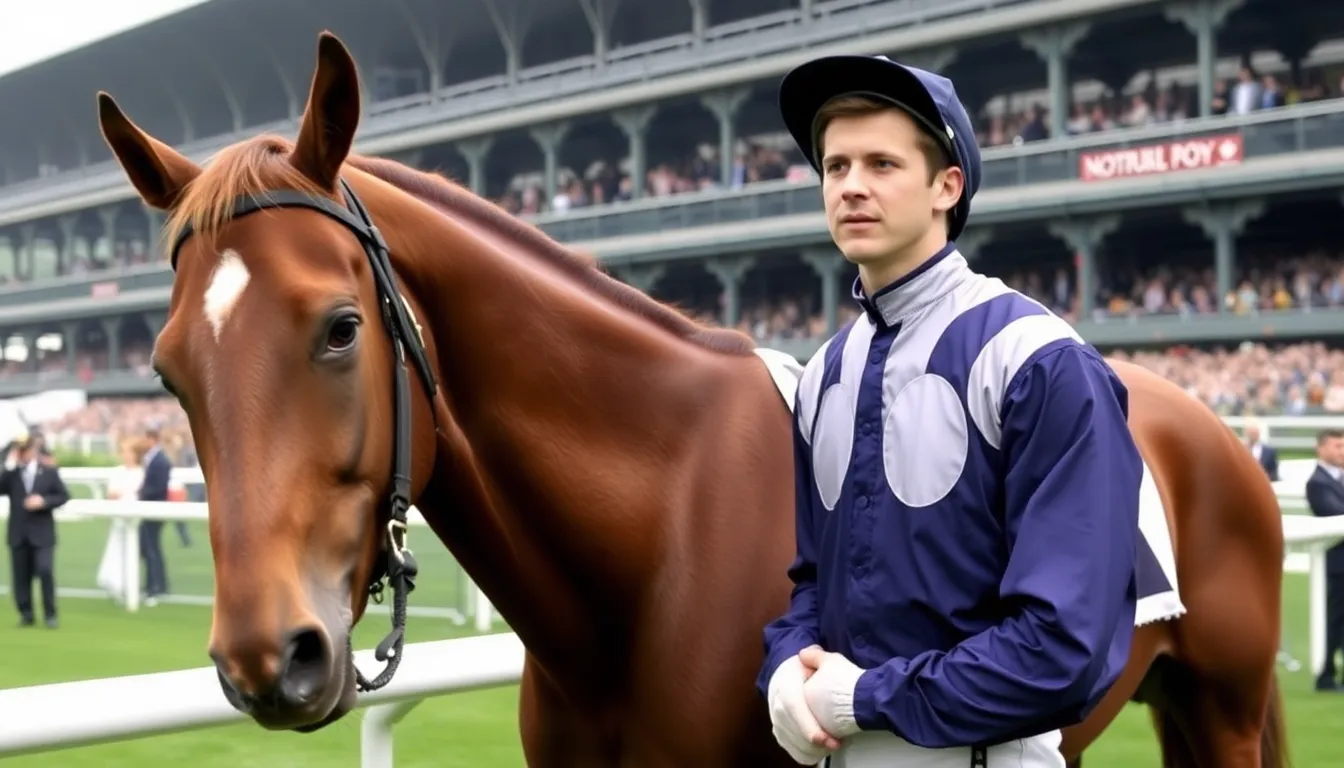 Racing enthusiasts discussing the implications of a recent incident involving a jockey's misjudgment at a local event