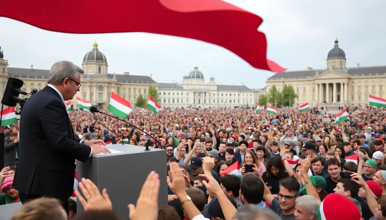 The festive atmosphere in Budapest contrasts sharply with Moscow's muted response, highlighting the growing divide in political sentiments between the two regions