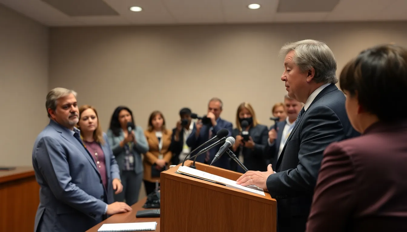 Lorne Michaels speaks to a group of reporters about his vision for the upcoming SNL U.K., emphasizing the show's potential to bring a fresh perspective to British comedy.