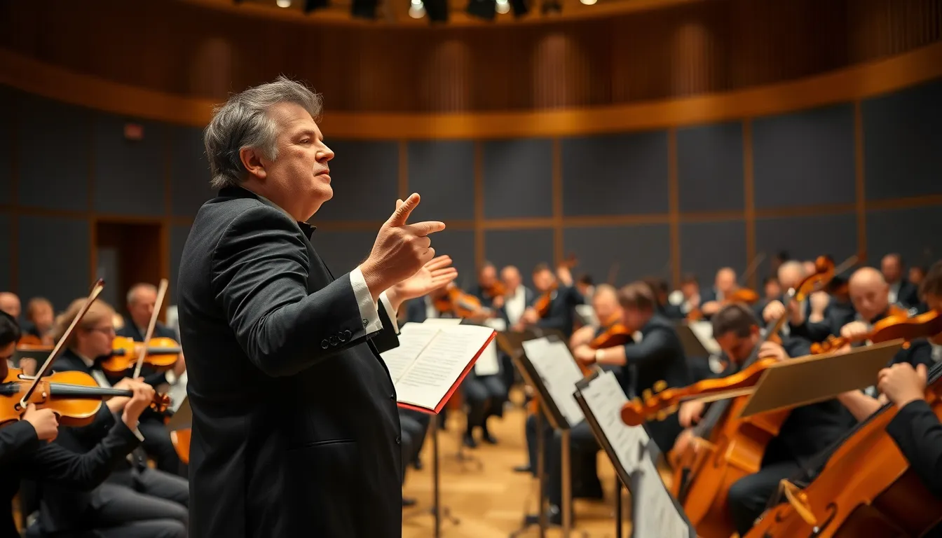 A closeup of the album cover featuring Mahler's symphonies, symbolizing the artistic journey captured in the recordings