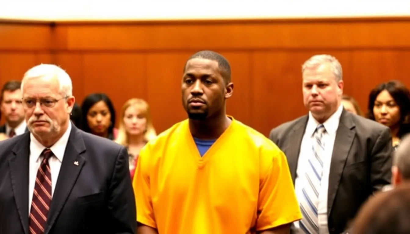 A scene depicting law enforcement officials discussing the complexities of solving violent crimes within the hiphop community during a press conference