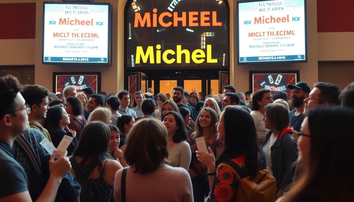 The film's lead actors engaging with fans during a promotional event, showcasing their charisma and star power