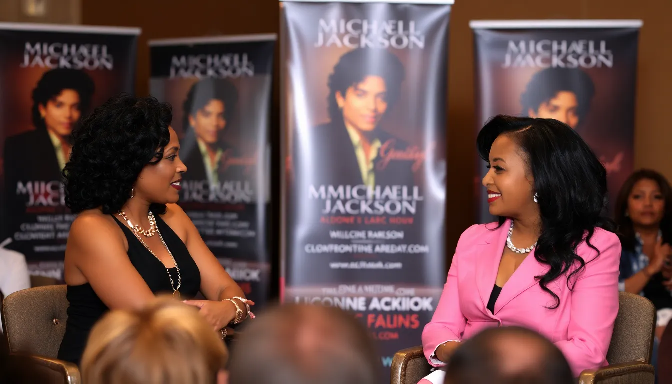 La Toya Jackson and Dionne Warwick discuss their insights into Michael Jackson's life during a promotional event for the docuseries highlighting his legacy.