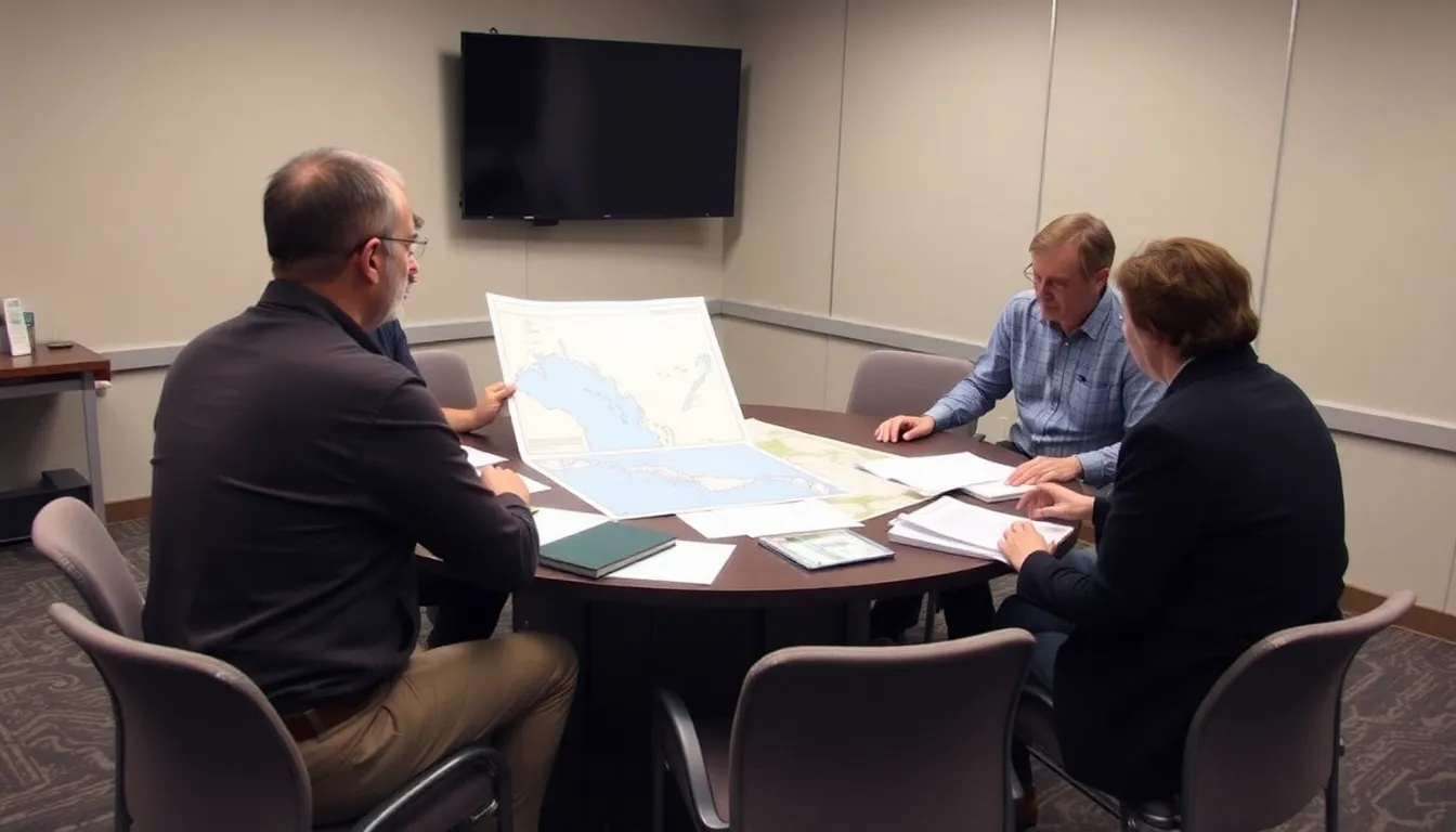 A group of researchers discusses the proposed dam across the Bering Strait as a potential solution to stabilize the weakening Atlantic Meridional Overturning Circulation.