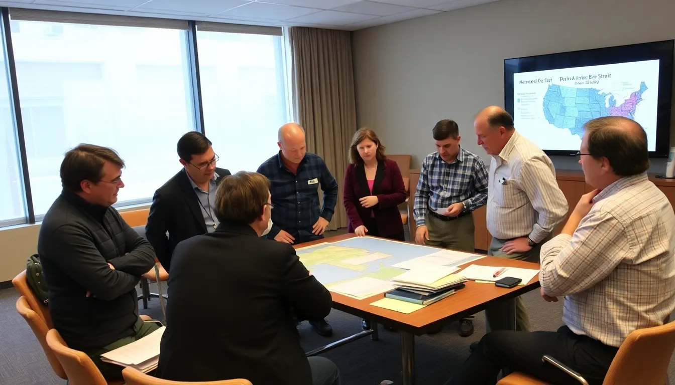 Climate scientists express concern over the weakening of the AMOC, with visuals illustrating the effects of melting Arctic ice and increased greenhouse gas emissions
