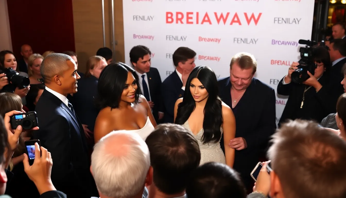 A diverse group of emerging artists collaborates with celebrity producers, reflecting the evolving landscape of storytelling in contemporary Broadway productions