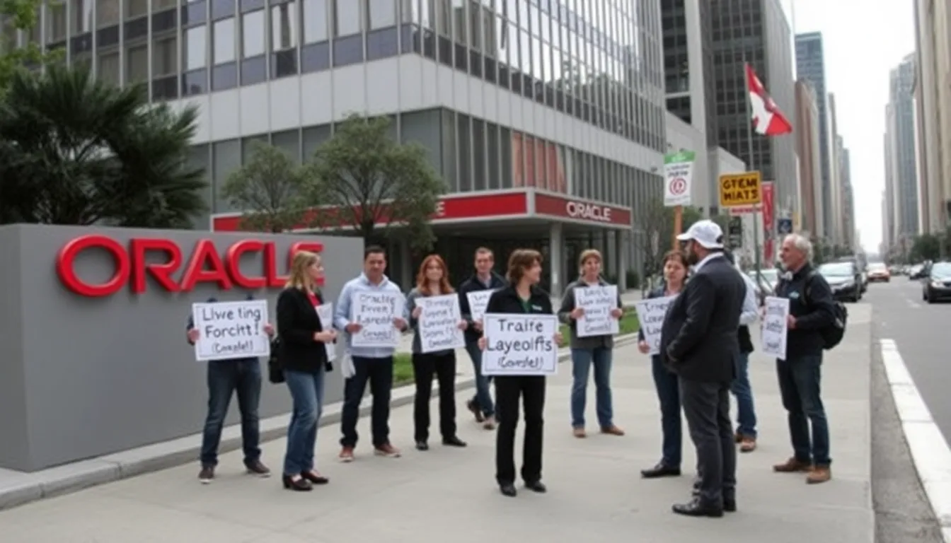 The tech job market experiences increased competition as thousands of displaced workers from Oracle search for new roles in a challenging economic landscape
