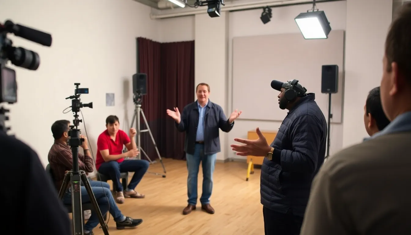 A scene from the documentary captures Salieu sharing personal stories that reflect the struggles and triumphs of his community amid systemic inequality