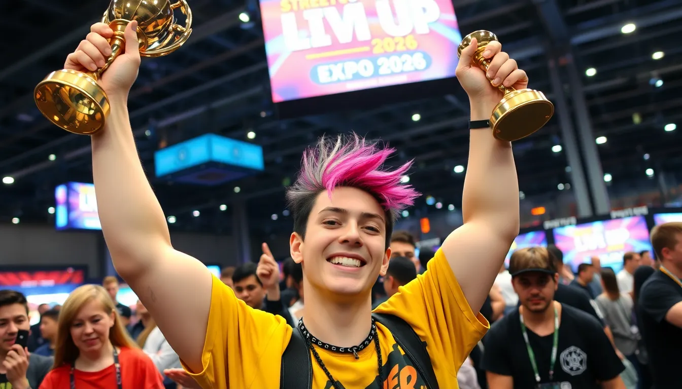 A vibrant atmosphere fills the LVL UP EXPO 2026 venue, as players and fans gather to witness the excitement of competitive gaming and the rise of new talents