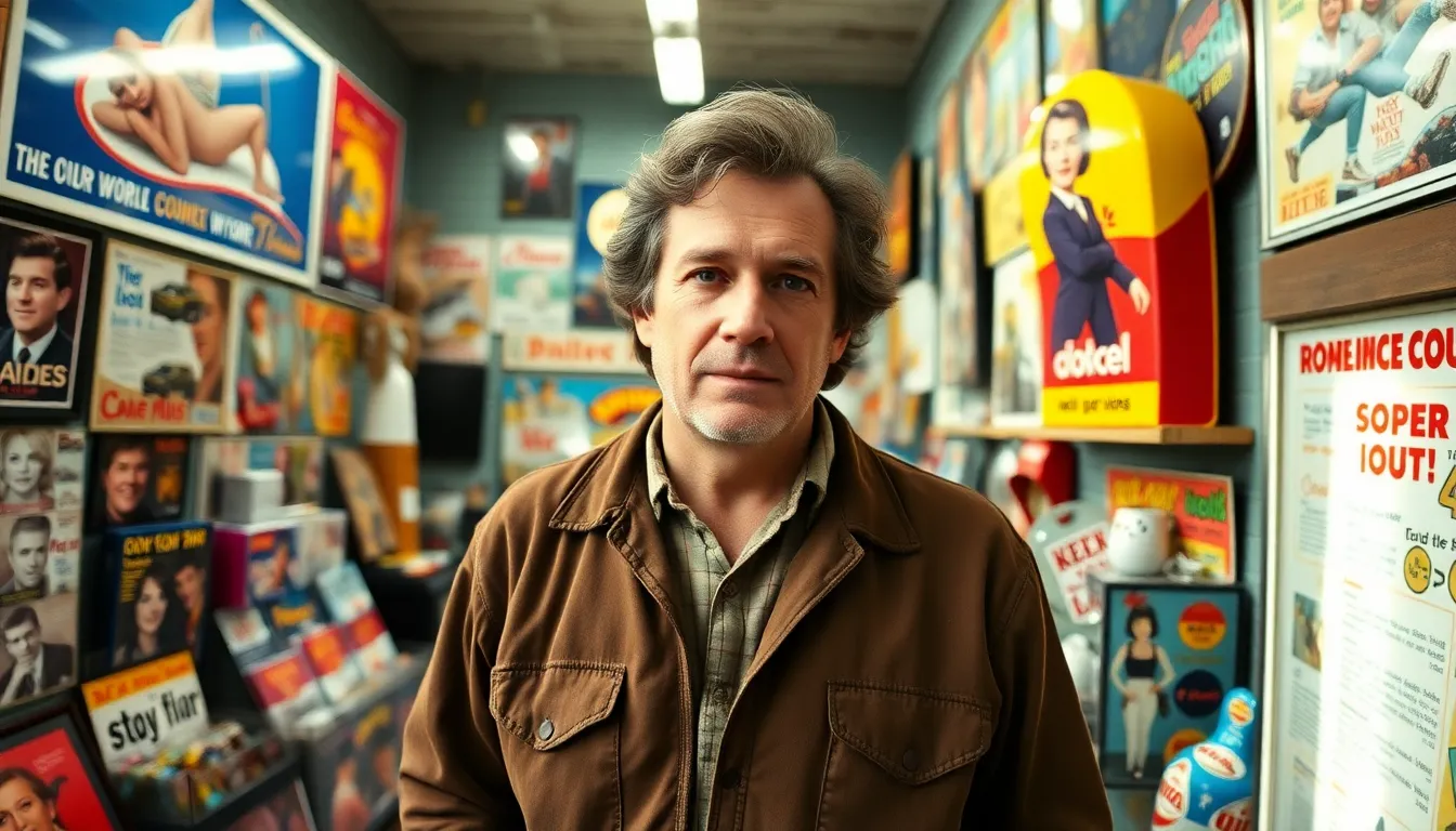 A creative workspace adorned with 1970sinspired decor, reflecting Ricky Cobb's passion for retro culture and its influence on contemporary trends