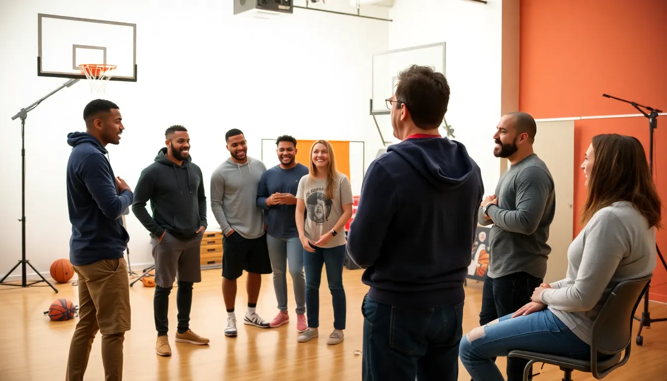 An engaging glimpse of the coaching staff strategizing during a game, showcasing the balance between player development and immediate performance needs