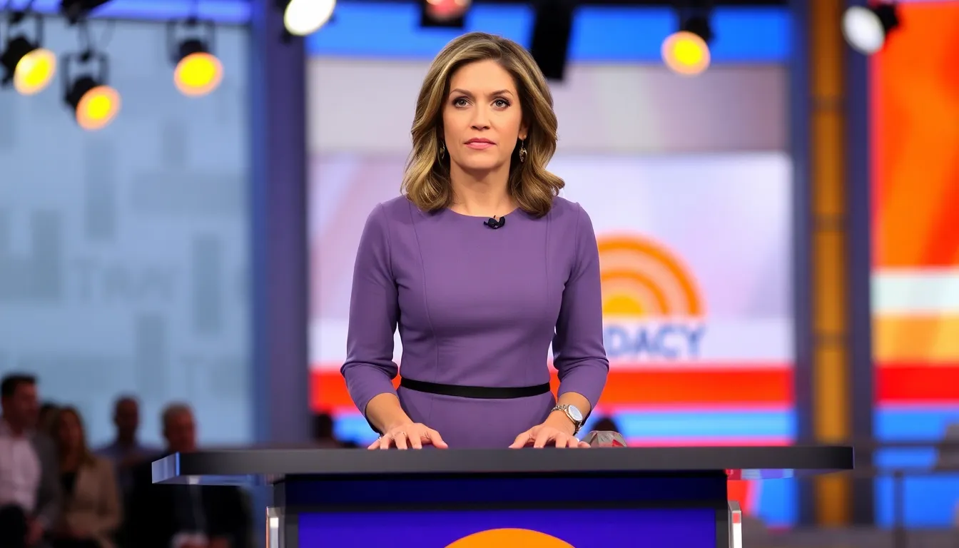 A visual representation of the media coverage surrounding Savannah Guthrie's situation, drawing attention to the broader societal issues of missing persons and family support systems