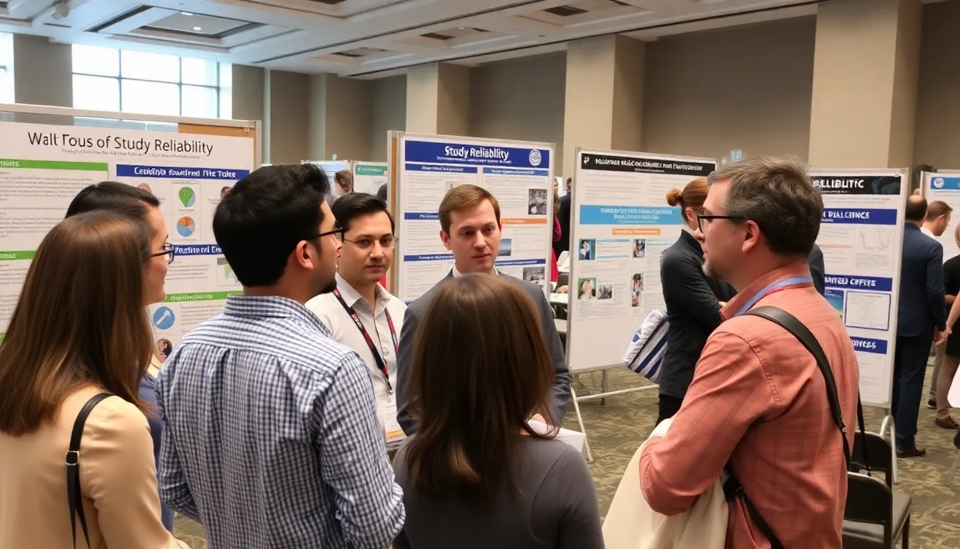 A group of scientists discussing methodologies in a lab, emphasizing the importance of transparent research practices