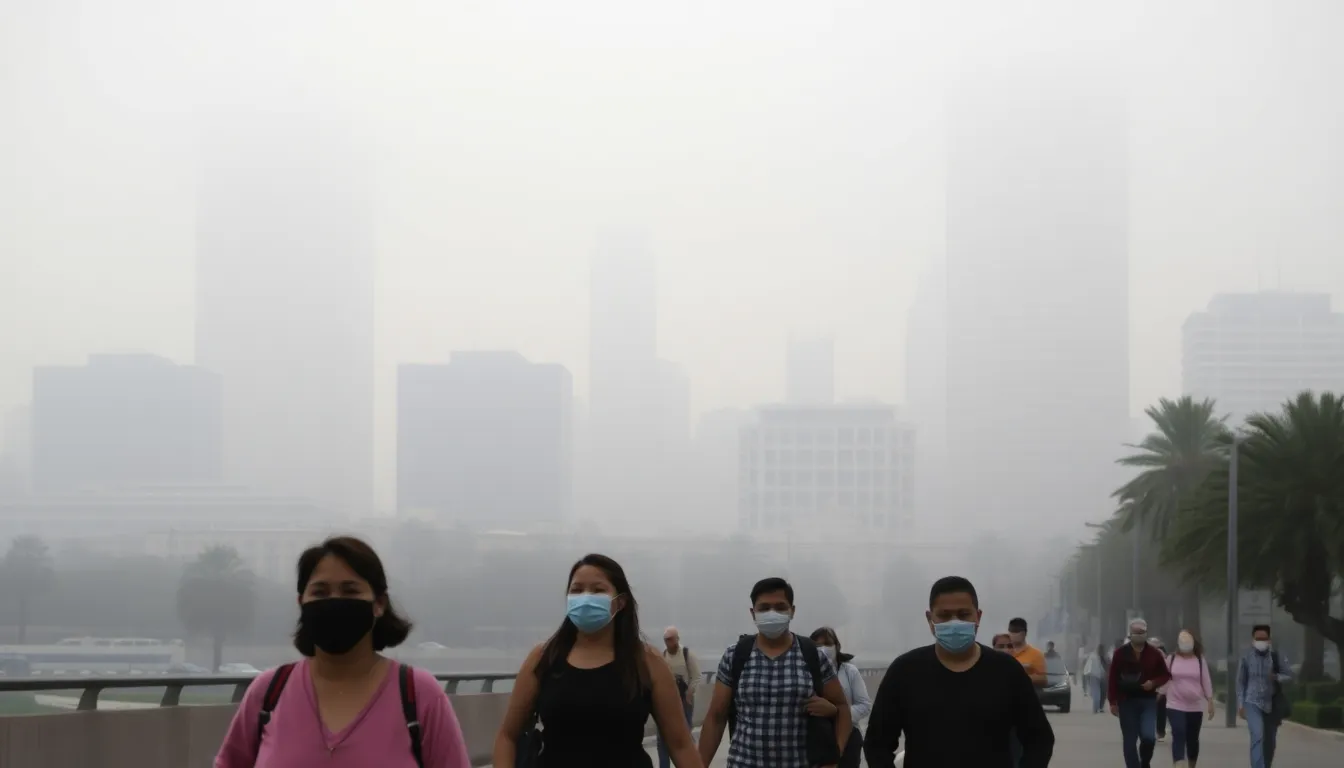 An environmental advocate discusses the implications of international pollution, emphasizing the connection between Asia and local air quality challenges