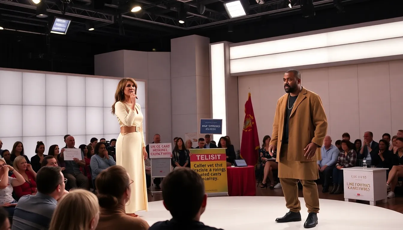 The skit features a comedic portrayal of Kanye West at the Wireless Festival, showcasing his erratic behavior and its impact on public perception