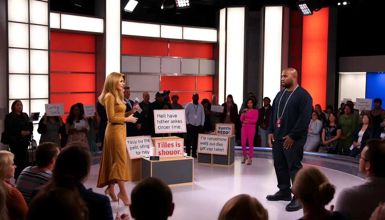 A scene from the cold open illustrates the absurdity of political statements, blending satire with serious discussions about accountability in celebrity culture
