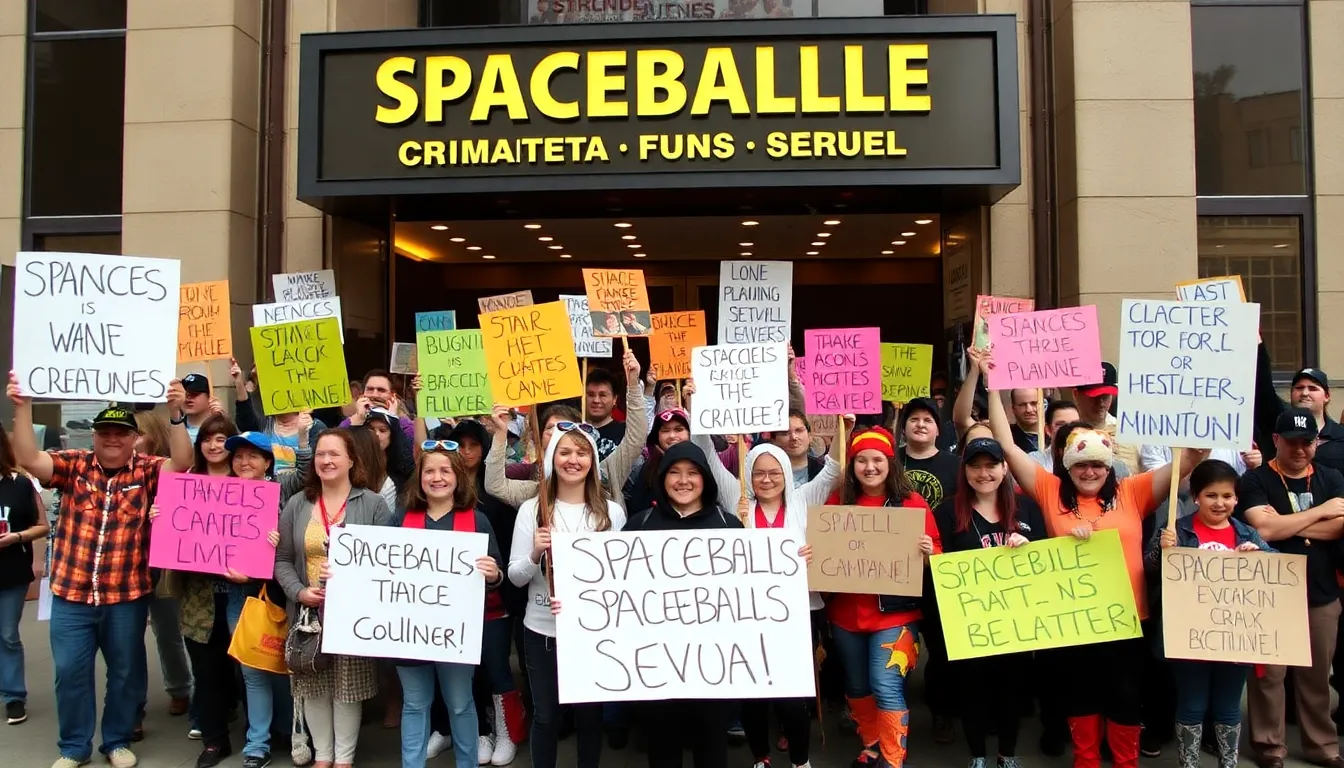 Merchandise related to 'Spaceballs' is expected to see a resurgence as excitement builds for the upcoming sequel, sparking interest among collectors and fans alike