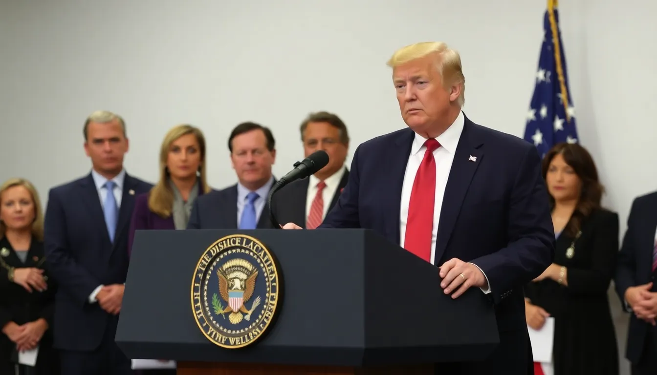 A protest rally highlighting public sentiment about U.S. foreign policy towards Iran, showcasing the divided opinions on Trump's approach to abolishing Iran's nuclear stockpile