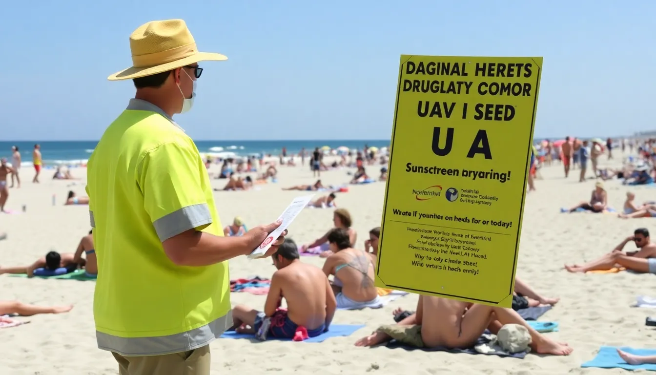 A closeup of a UV index display showing an extreme level of 11, emphasizing the urgent need for sun safety measures