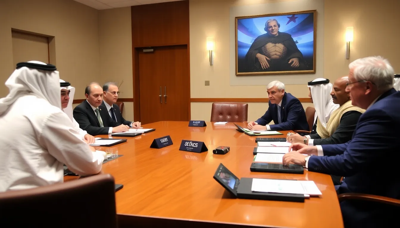 U.S. Secretary of State Antony Blinken engages in discussions with Middle Eastern allies to address rising tensions and explore diplomatic solutions to the conflict with Iran.