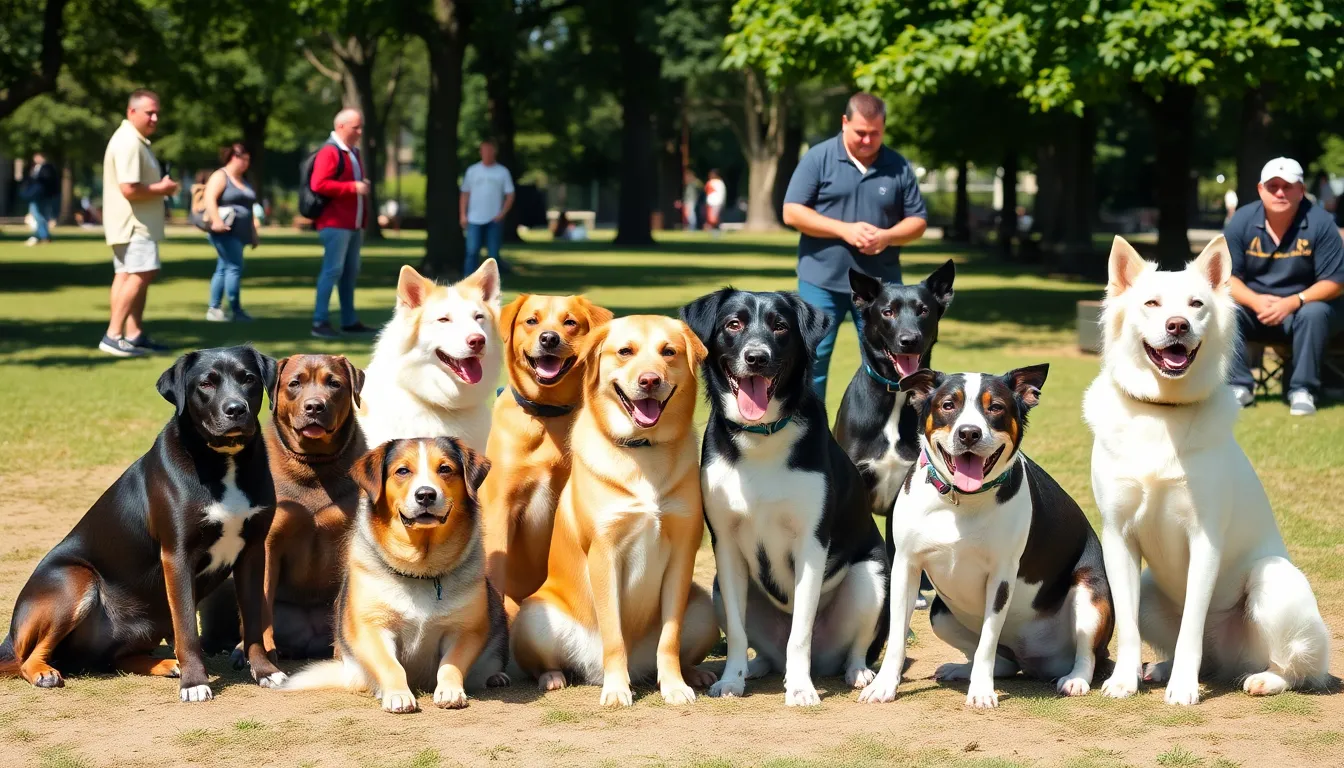 A dedicated animal behaviorist observing a dog as it learns new commands, illustrating the diverse ways in which canine intelligence can be expressed