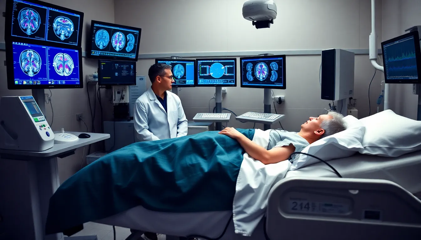 Researchers observe brain activity in a patient diagnosed as being in a vegetative state during a study on cognitive awareness.