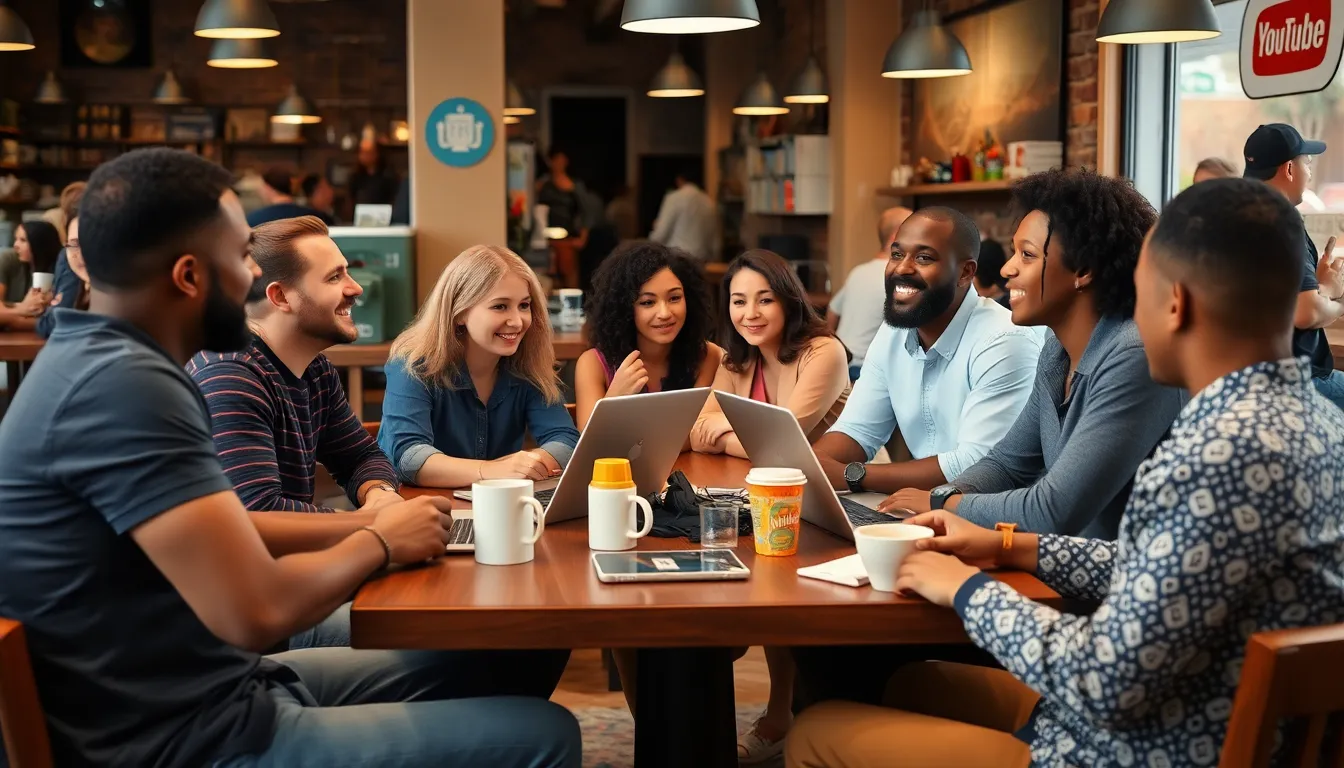 A family gathered in their living room, contemplating their entertainment options and discussing whether to continue their YouTube Premium subscription after the price hike