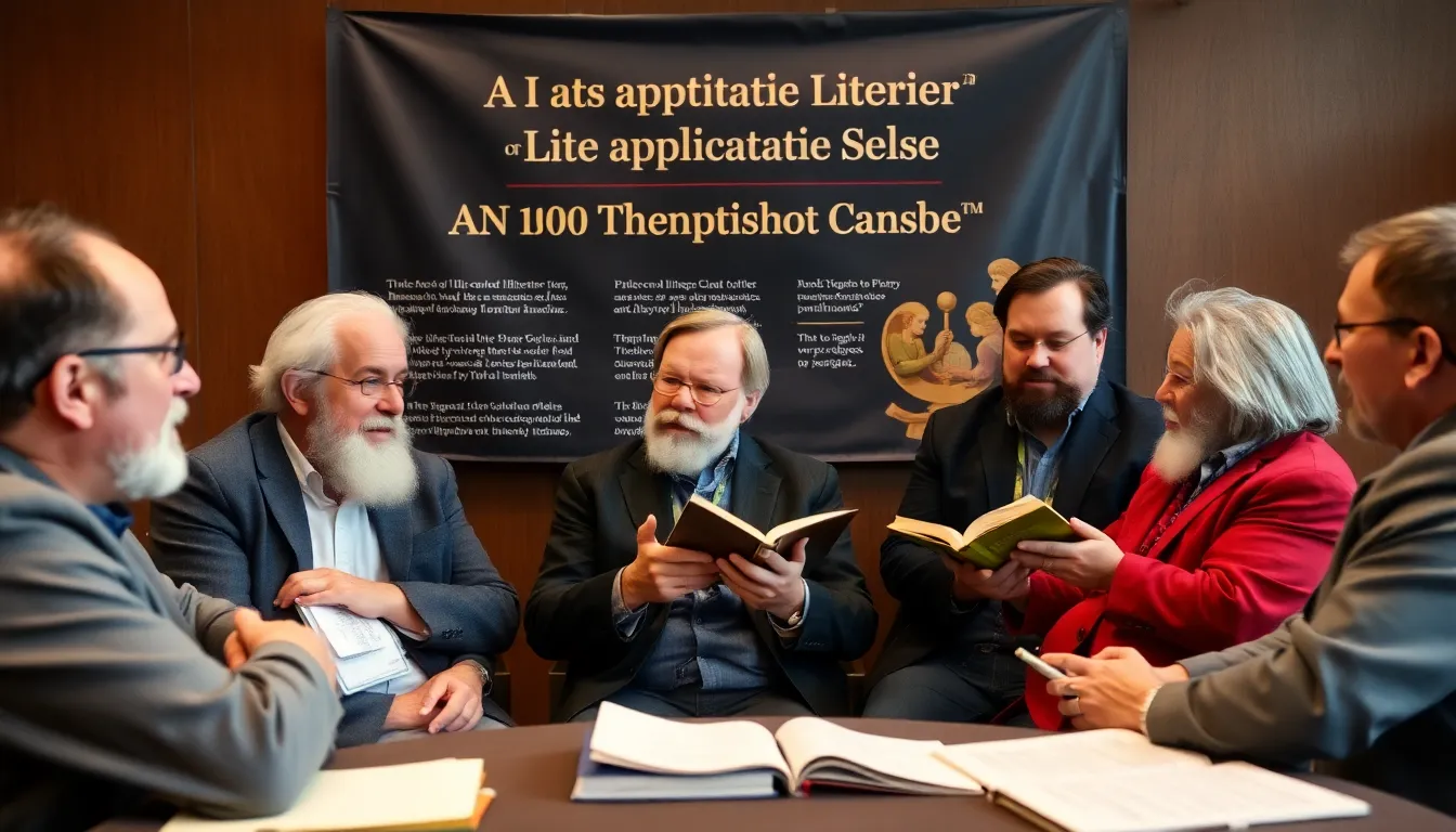 Literary scholars and authors engaged in a heated discussion about the emotional depth and philosophical implications of AI adaptations of classic literature