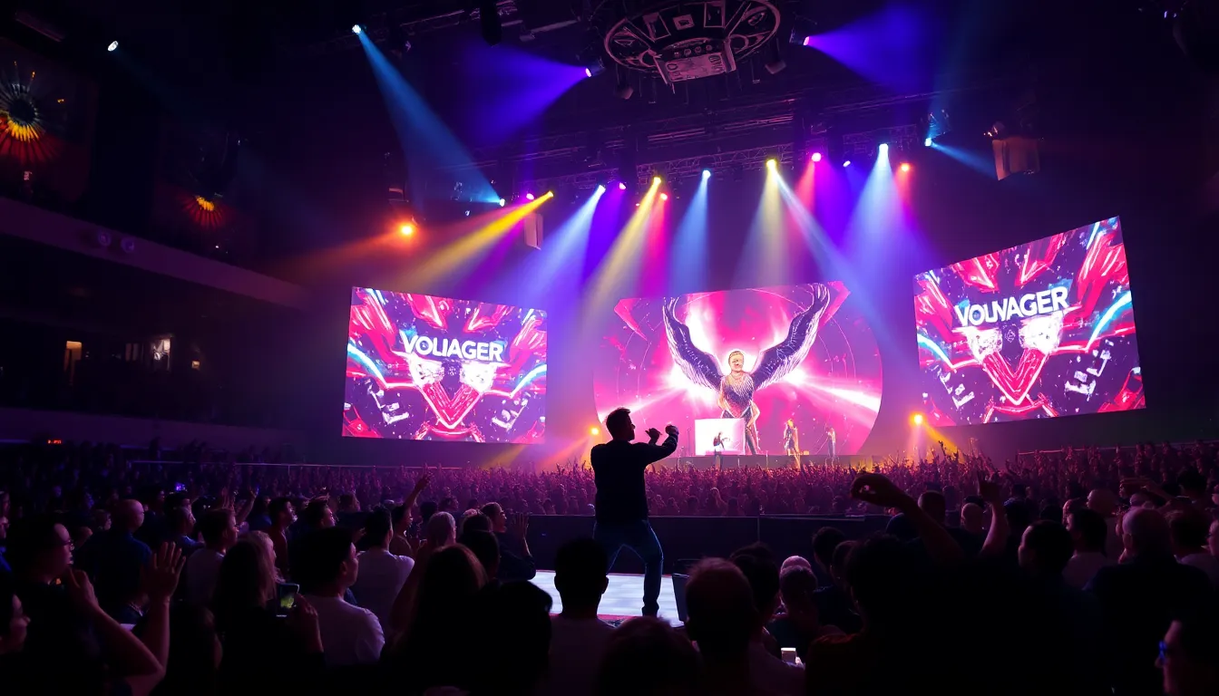 The Eurovision Song Contest showcases a vibrant gathering of diverse artists from across Europe, highlighting the event's cultural exchange