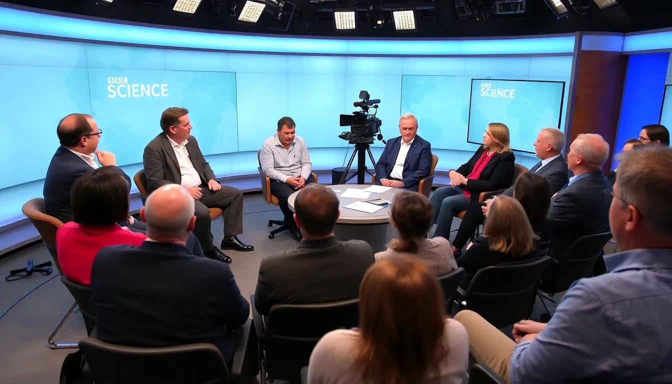 A diverse panel of leading researchers sharing insights on the importance of evidencebased information in combating misinformation in the media