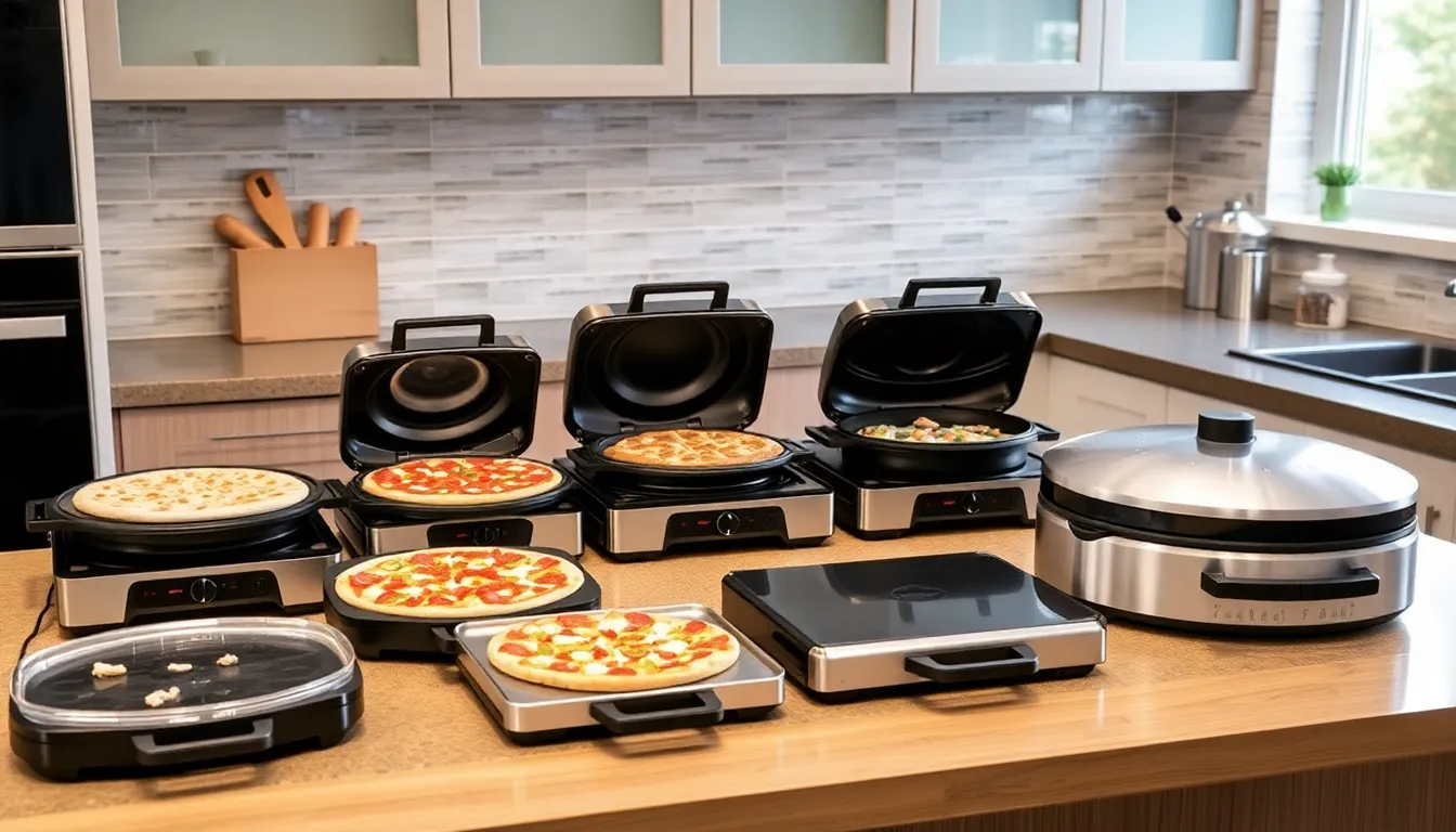A home chef joyfully preparing pizza in a wellequipped kitchen, illustrating the growing trend of home cooking and the increasing interest in highquality pizzamaking equipment