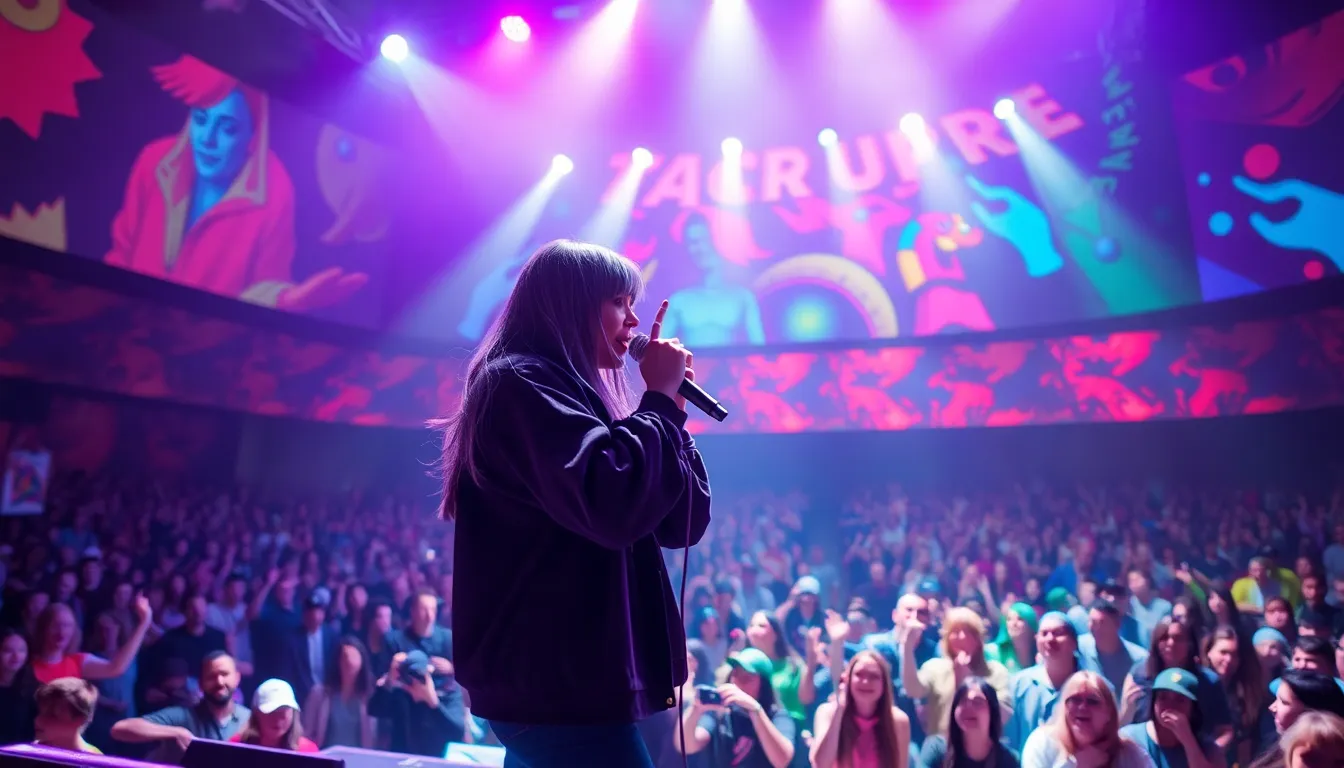 The integration of advanced technology in her performances sets a new standard in the music industry, influencing how artists connect with their audiences