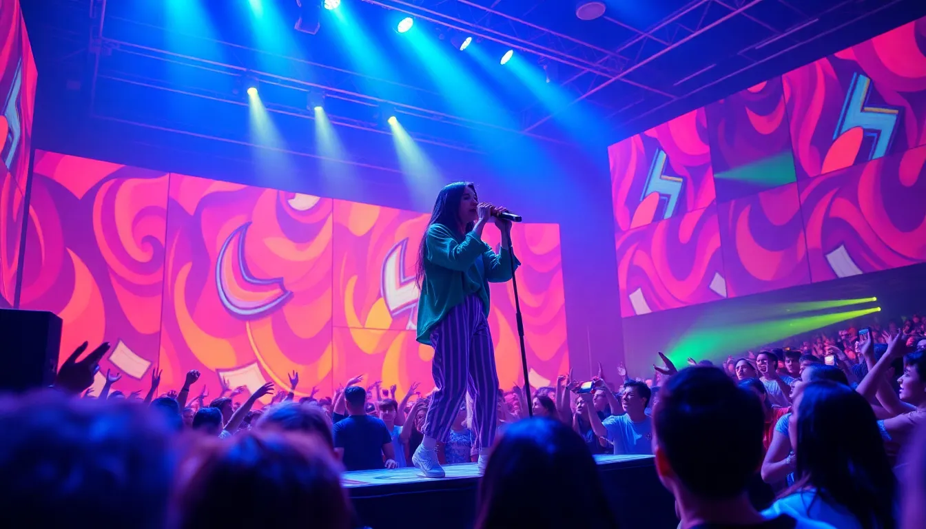 The concert film showcases Eilish's innovative approach, featuring striking visuals that draw viewers into her artistic world