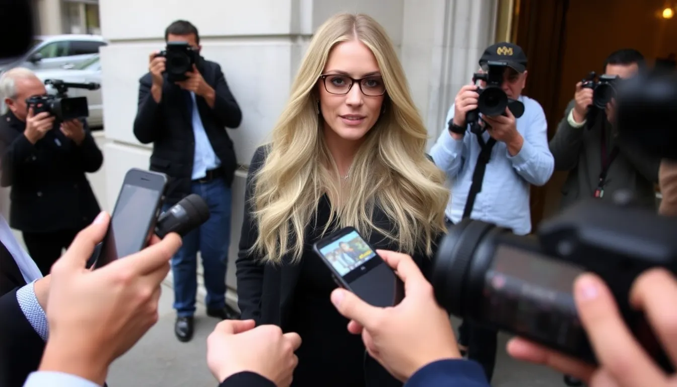 A closeup of Blake Lively at a public event, showcasing her poised demeanor amidst ongoing media scrutiny regarding her recent legal settlement