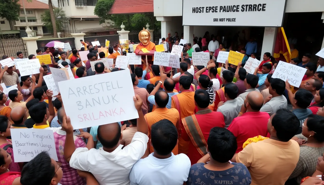 A protest led by women's rights activists demanding justice and accountability for victims of sexual violence within religious institutions
