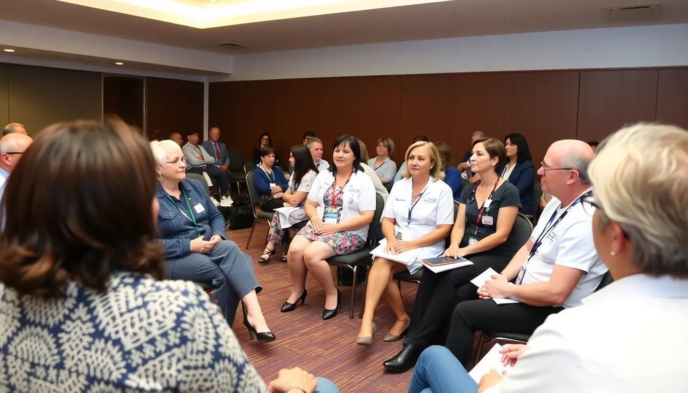 A group of young women receiving the HPV vaccine as part of Australia's public health initiative to prevent cervical cancer