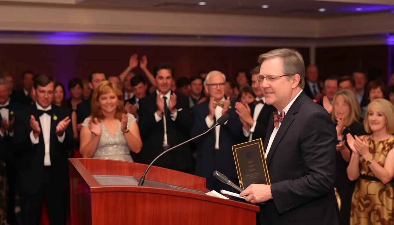 Attendees at the T.J. Martell Foundation Gala gather to honor individuals who have made impactful contributions to both music and charitable causes, showcasing the intersection of creativity and philanthropy